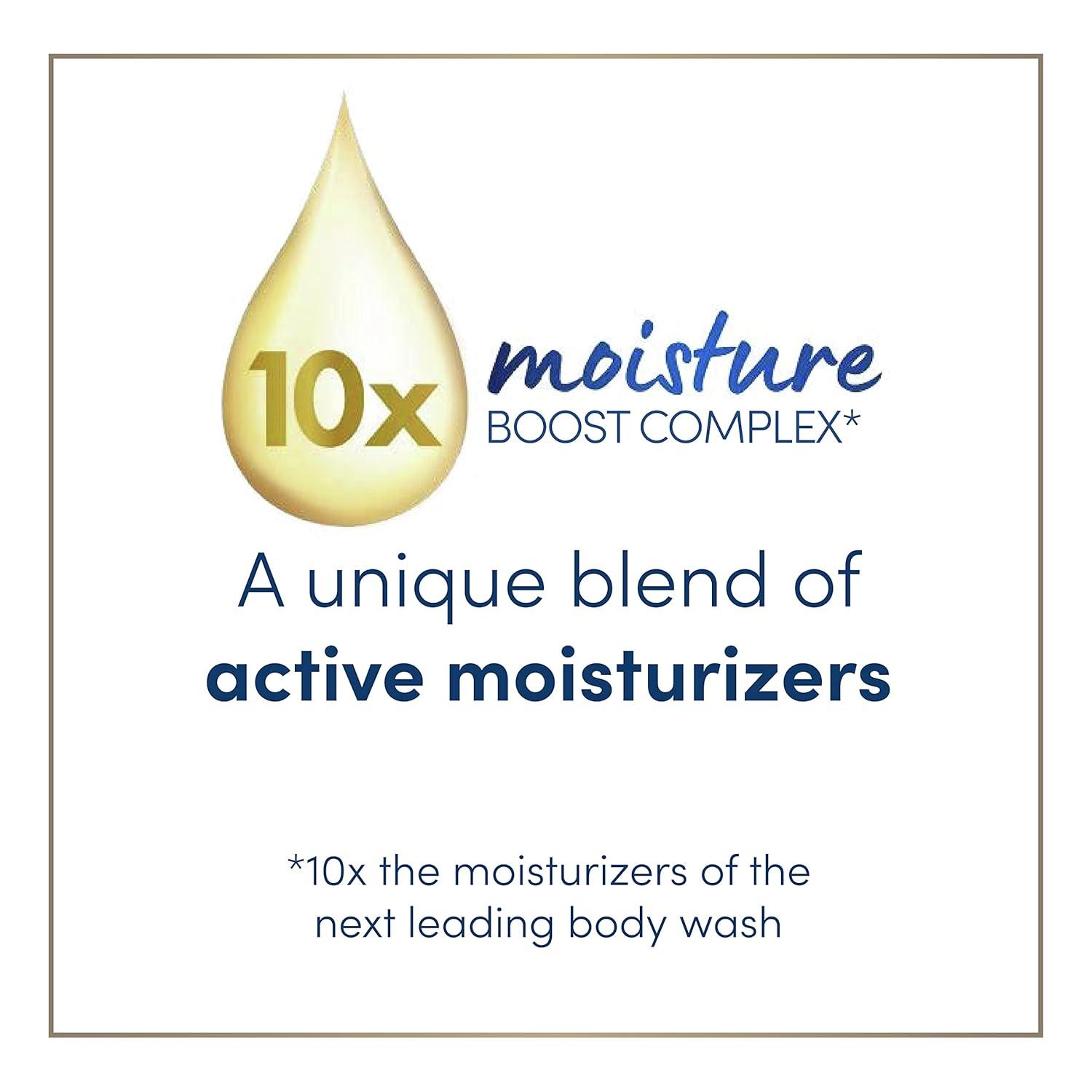 imageDove Body Love Body Cleanser Moisture Boost 3 Count For Dry Skin Body Wash with Hyaluronic Acid and Moringa Oil 175 fl ozUnscented