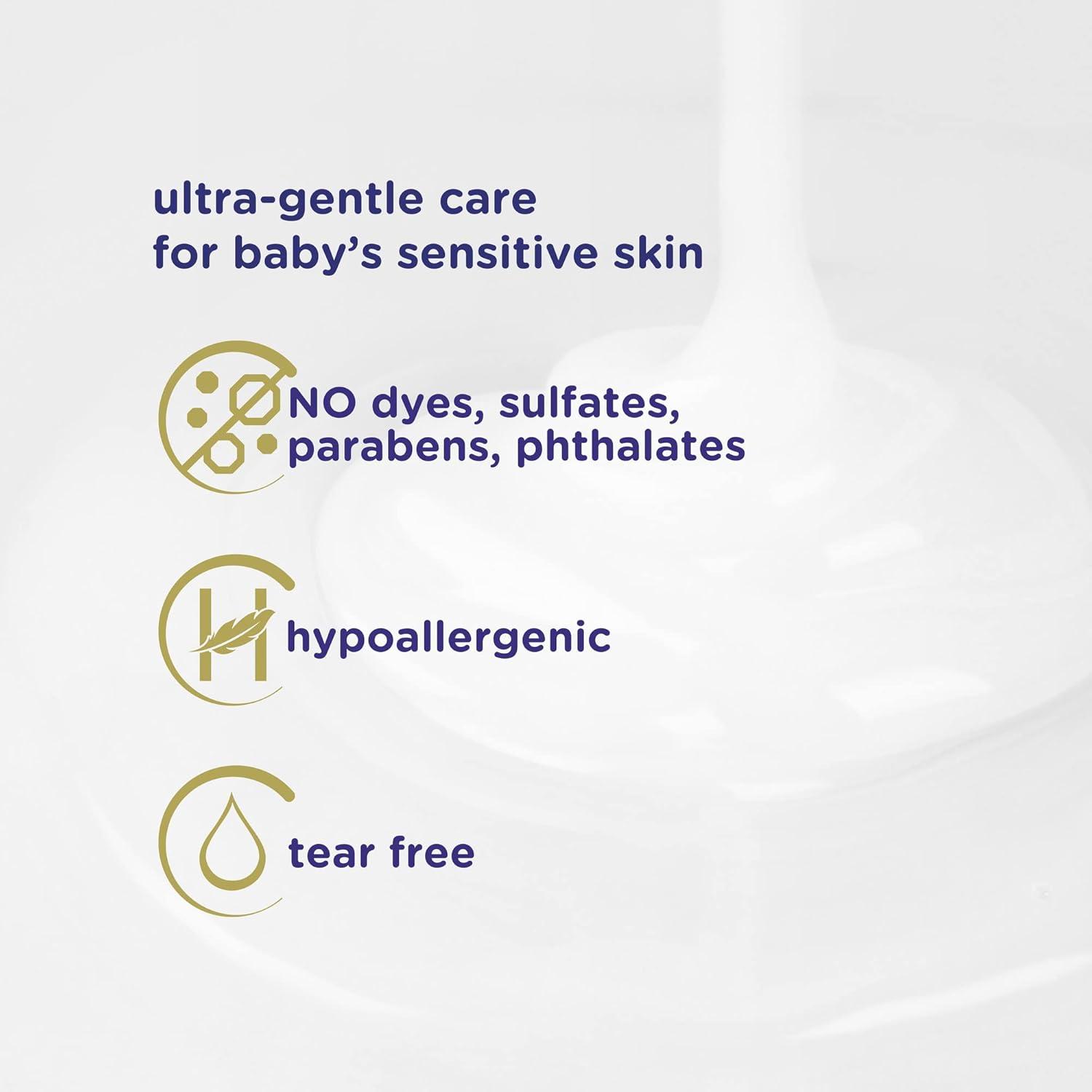 imageBaby Dove Sensitive Skin Care Baby Wash For Bath Time Moisture Fragrance Free and Hypoallergenic Washes Away Bacteria 20 ozFragrance Free