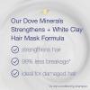 imageDove Hair Mask  Strengthening Hair Mask for Damaged Hair and Hair Breakage Minerals  White Clay 4 oz 4 Count