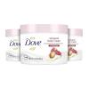imageDove Whipped Body Cream Dry Skin Moisturizer Pomegranate and Shea Butter Nourishes Skin Deeply 10 oz 3 CountPomegranate and Shea Butter