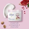 imageDove Whipped Body Cream Dry Skin Moisturizer Pomegranate and Shea Butter Nourishes Skin Deeply 10 oz 3 CountPomegranate and Shea Butter