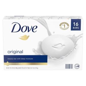 imageDove Soap Original Beauty Bar 3Pack  3in1 Moisturizing Face Body ampamp Hand Soap 475 Oz Ea64 Ounce Pack of 1