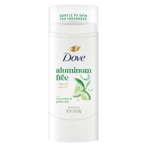 imageDove Deodorant Stick Cucumber ampamp Green Tea for 72 Hour Odor Protection Aluminum Free 24 oz