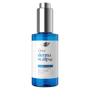 imageDove Derma Scalp Dandruff Relief 3in1 Barrier Repair Serum 1 ct with Prebiotic Glycerin Niacinamide and Vitamin E for DandruffProne Flaky Dry Scalp 2 oz