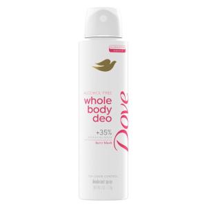 imageDove Whole Body Deo Alcohol Free Deodorant Spray for Women Berry Blush 4 oz