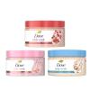 imageDove Mixed Body Scub Trial Pack 3 Pack for Women for Visibly SilkySmooth Nourished Skin 35 oz