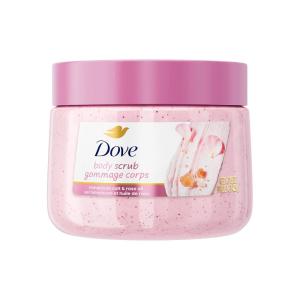 imageDove Himalayan Salt amp Rose Oil Body Scrub Exfoliates and Deeply Nourishes for Smooth Radiant Skin 15 ozHimalayan Salt  Rose Oil